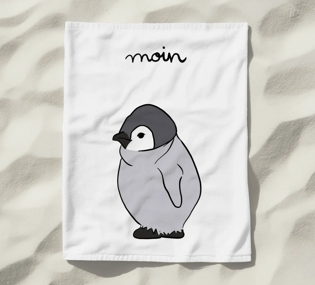 Moin Pinguin telo mare da BAINAI