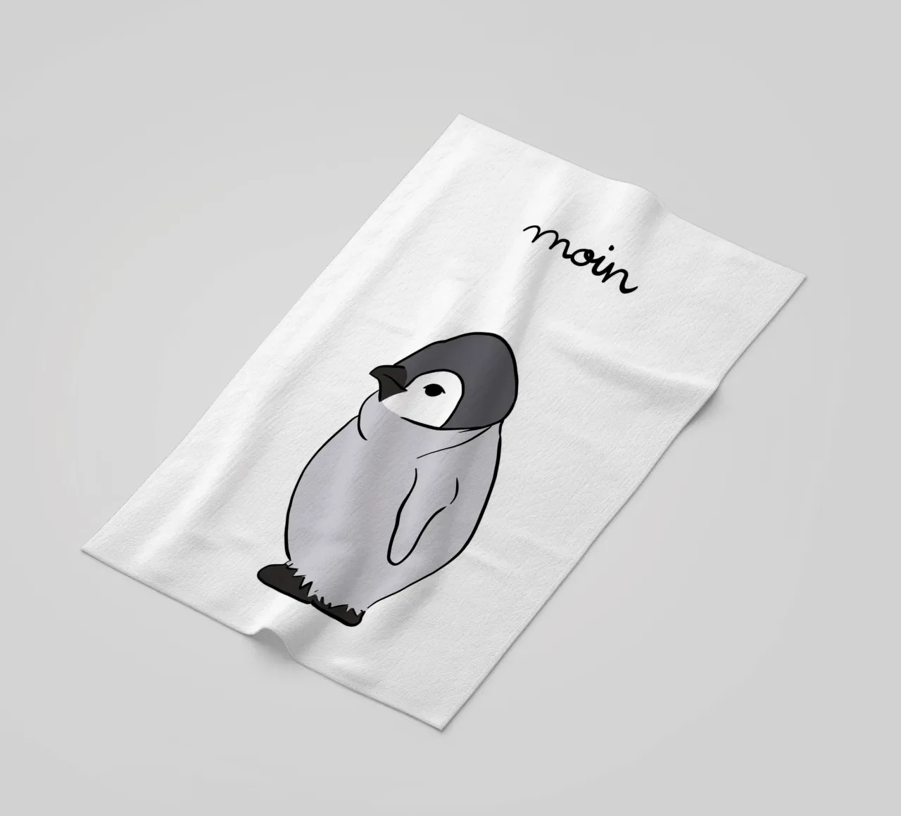 Moin Pinguin telo mare da BAINAI