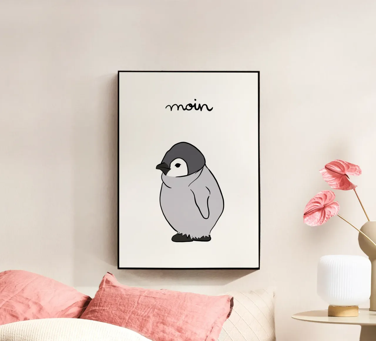 Moin Pinguin plexiglass da BAINAI