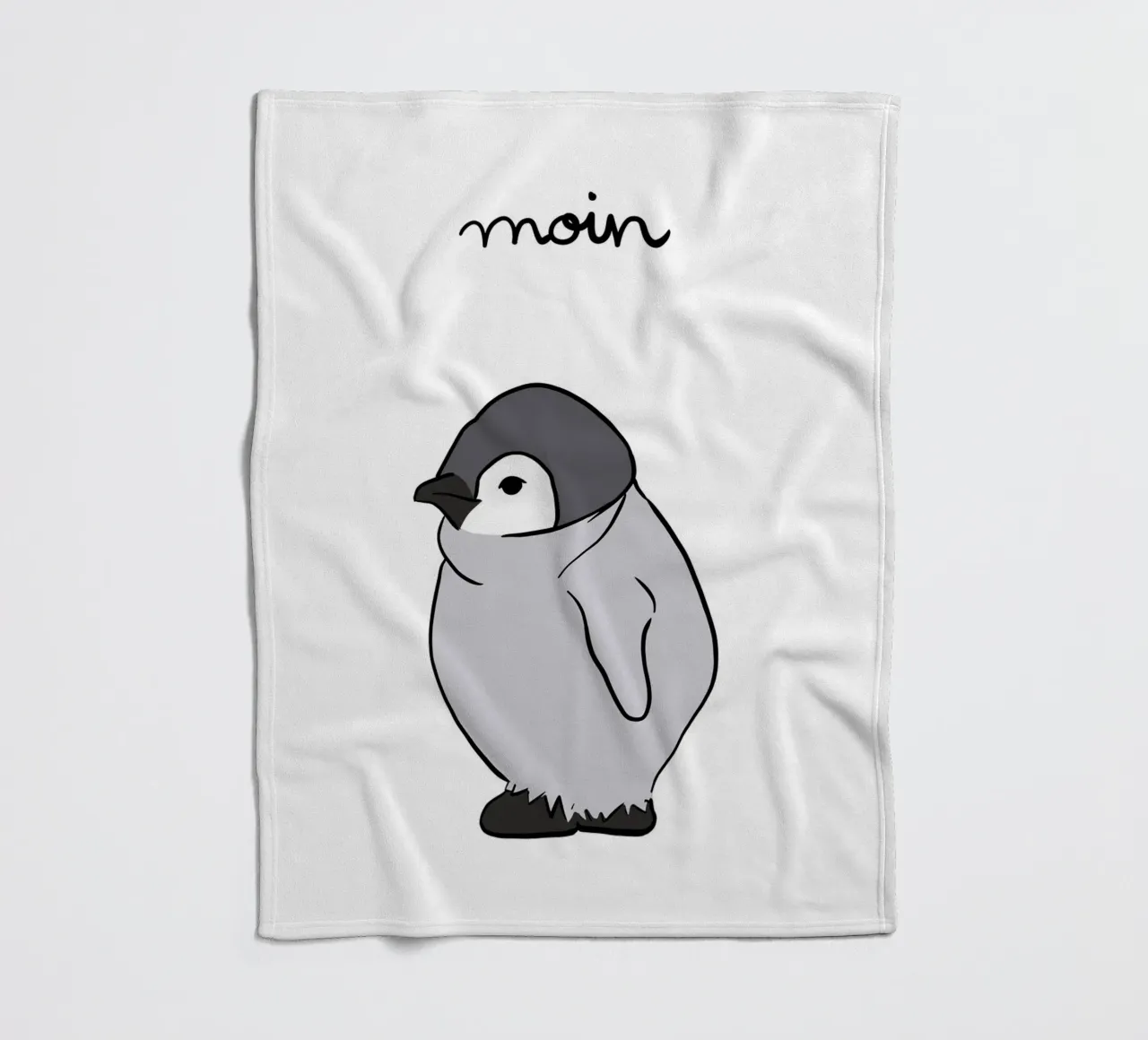 Moin Pinguin coperta in pile da BAINAI