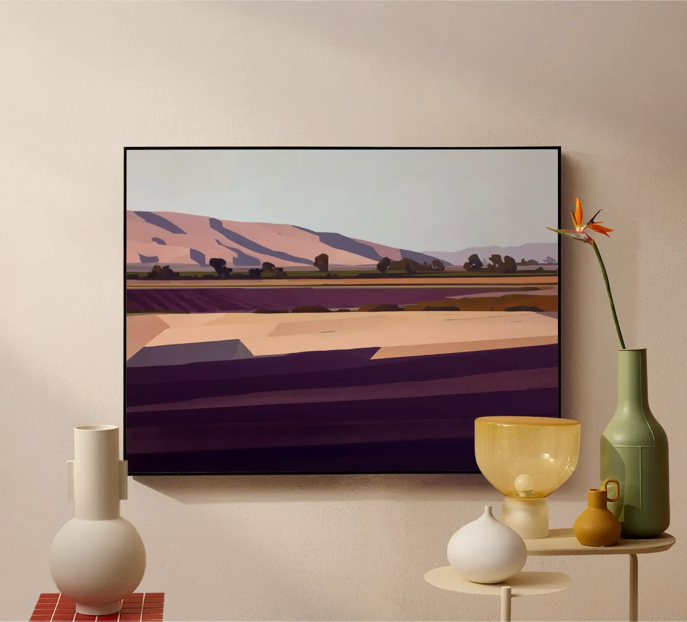 Pianure della lavanda plexiglass da Seed & Signal