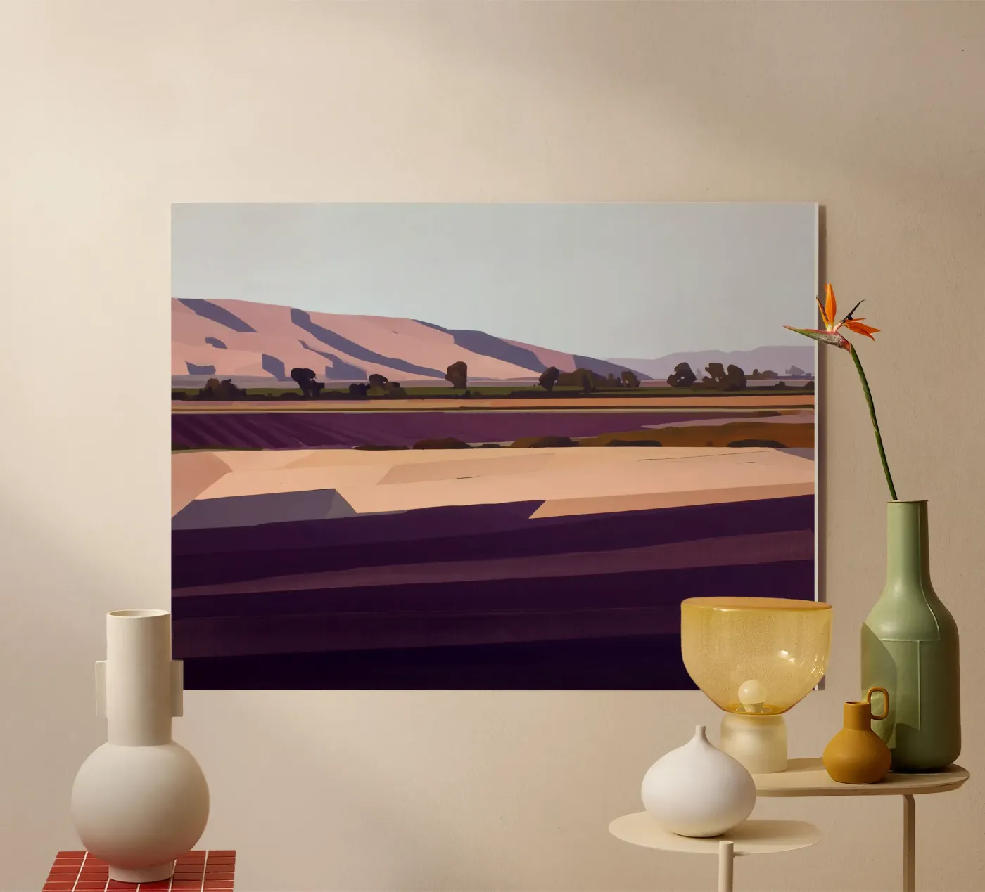 Pianure della lavanda plexiglass da Seed & Signal