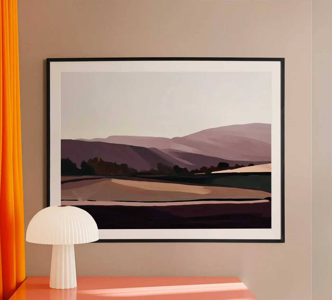 Dusk Layers poster by Seed & Signal
