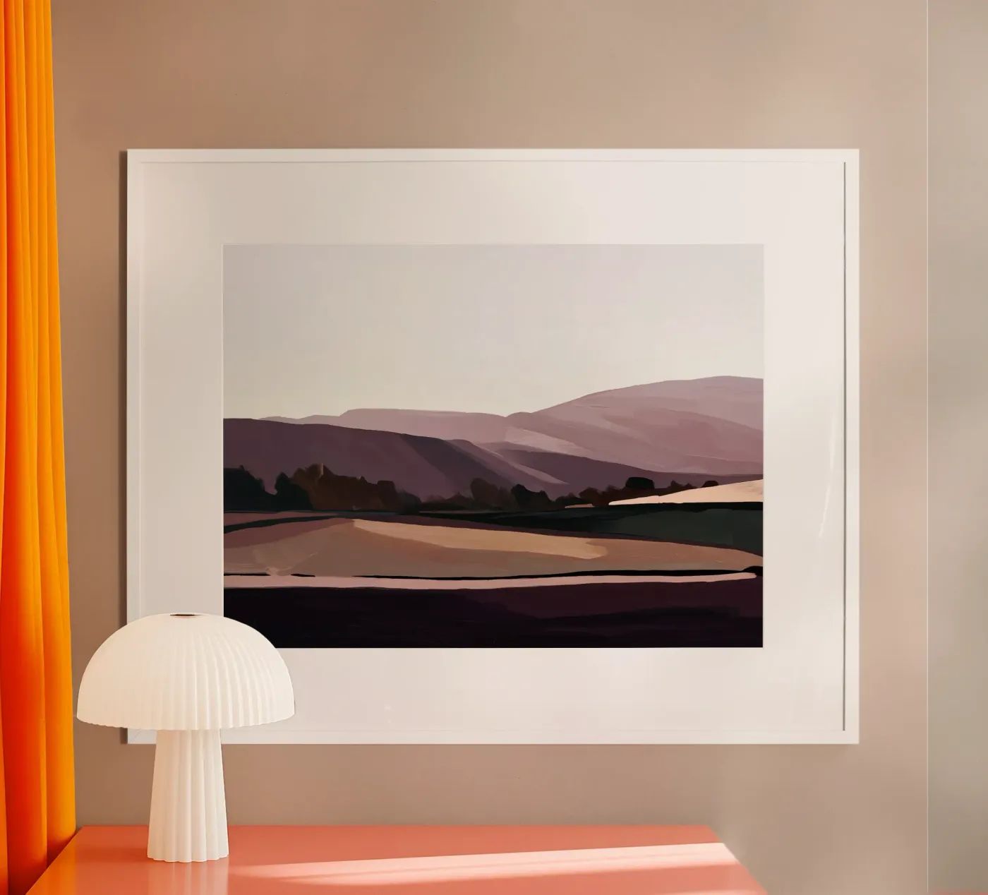 Dusk Layers poster by Seed & Signal