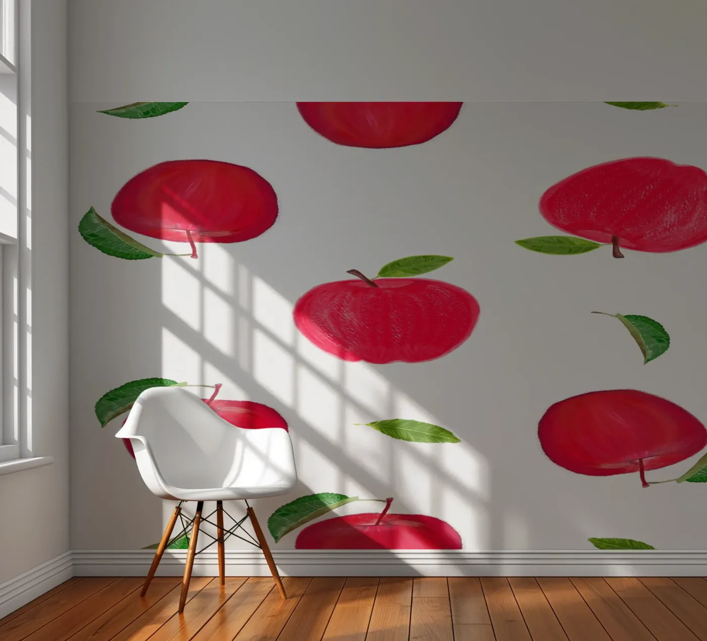 Red apples fotobehang van gulsengunel