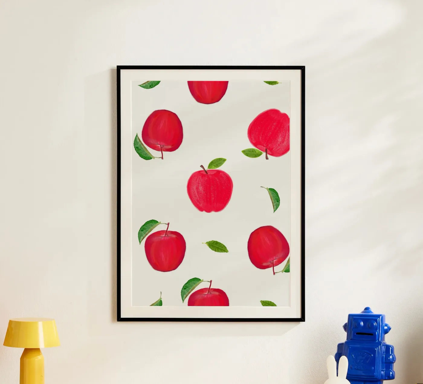 Red apples poster by gulsengunel