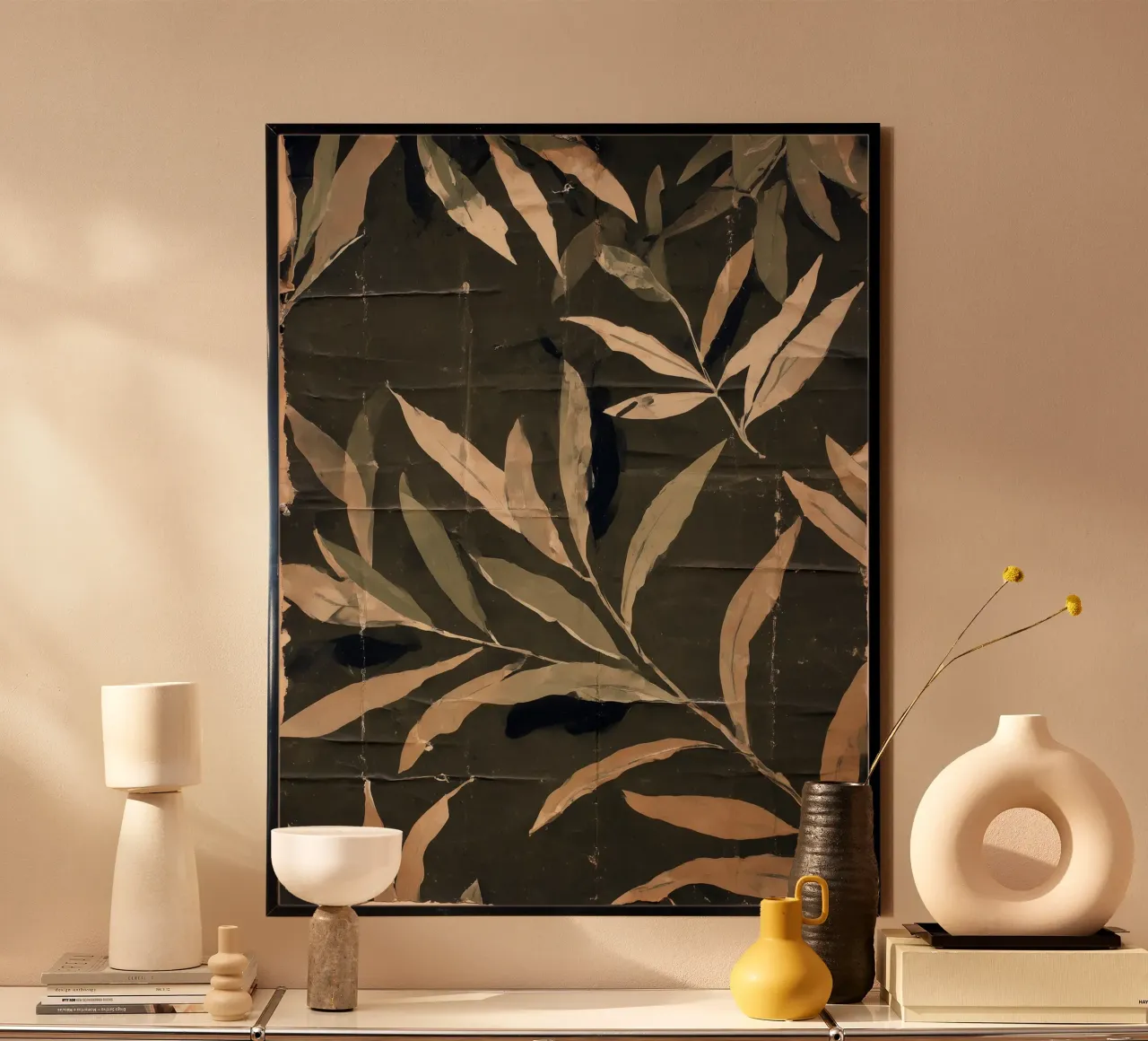 Felci pressate poster da Seed & Signal
