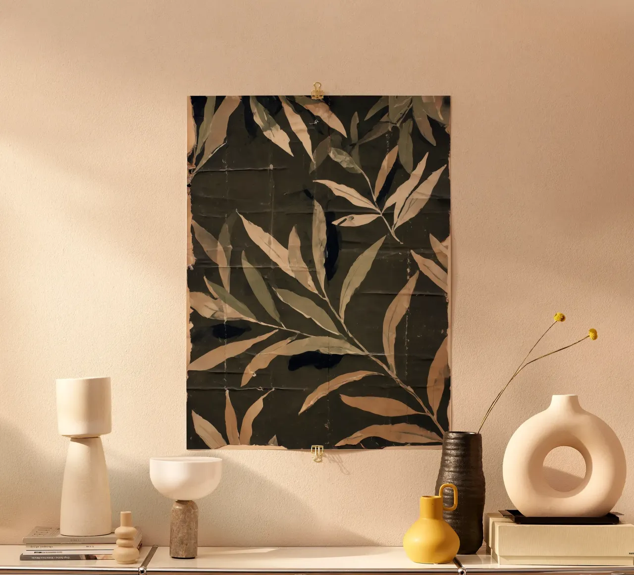 Felci pressate poster da Seed & Signal