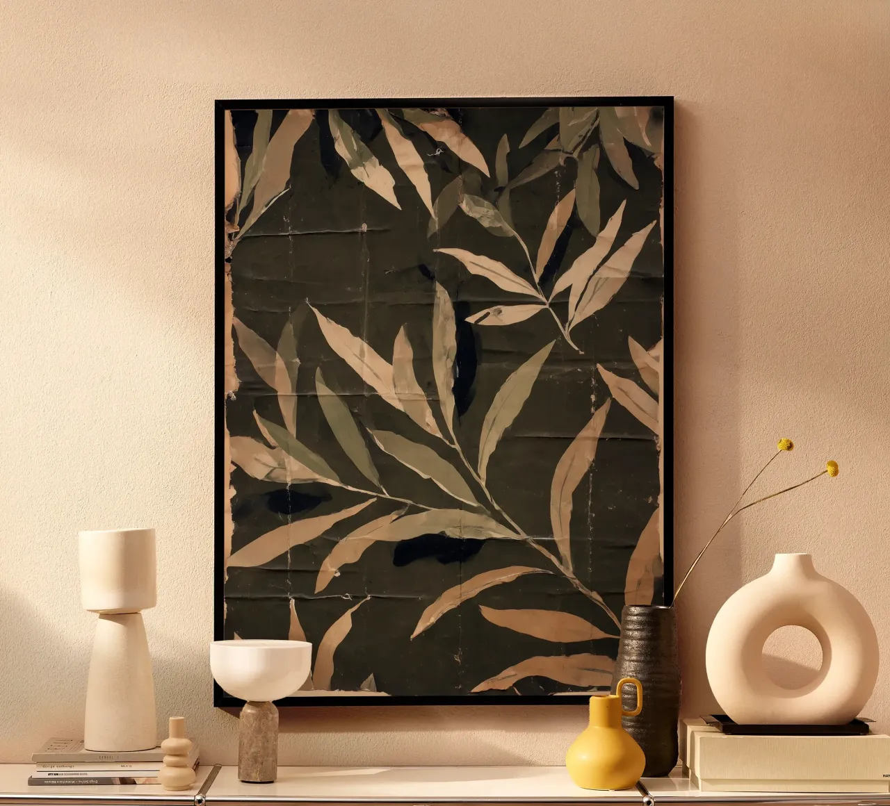 Felci pressate poster da Seed & Signal