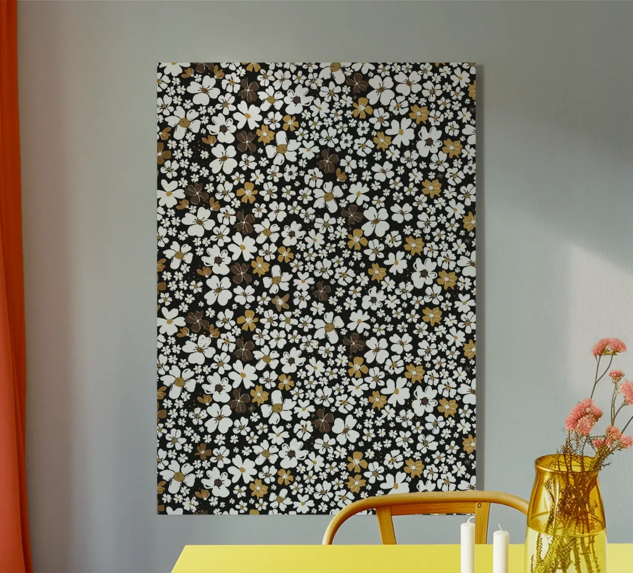 Margherite Ditsy plexiglass da gulsengunel