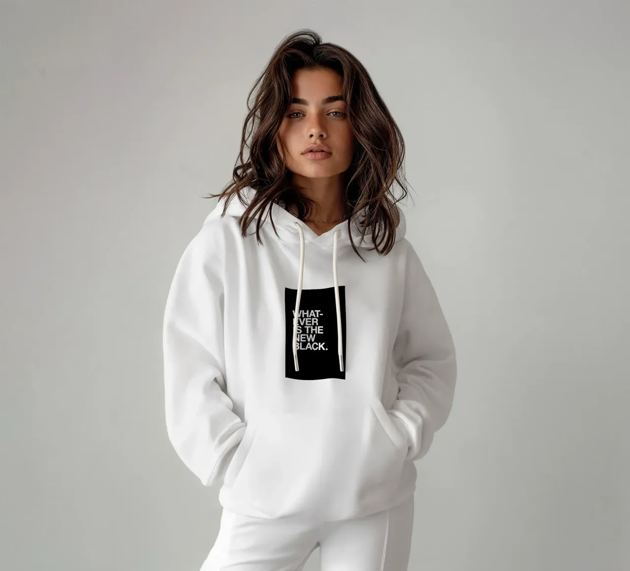 Whatever felpa con cappuccio da Studio One