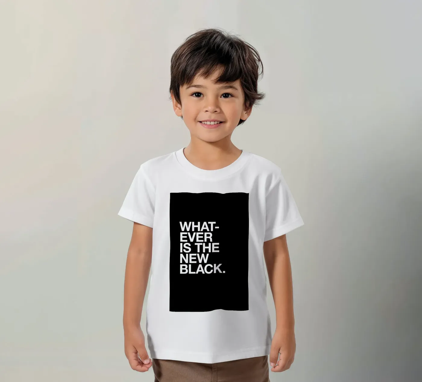 Whatever kids t-shirt by Studio One