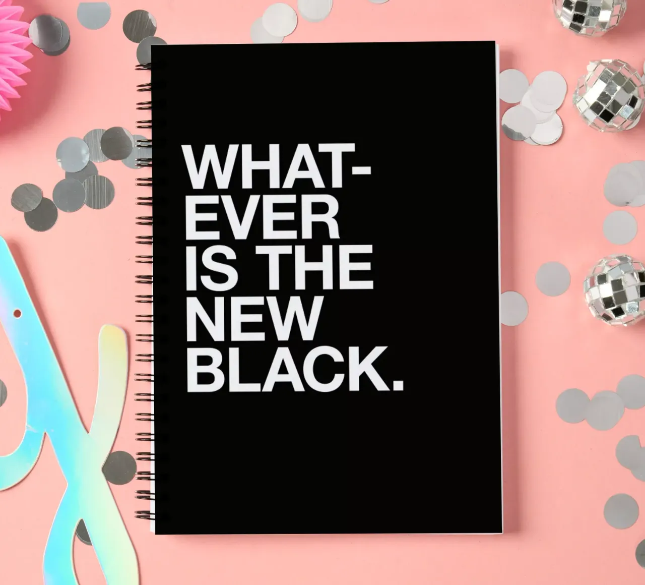 Whatever spiral notebook by Studio One