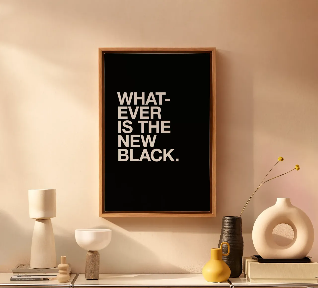 Whatever tela con Cornice a cassetta da Studio One