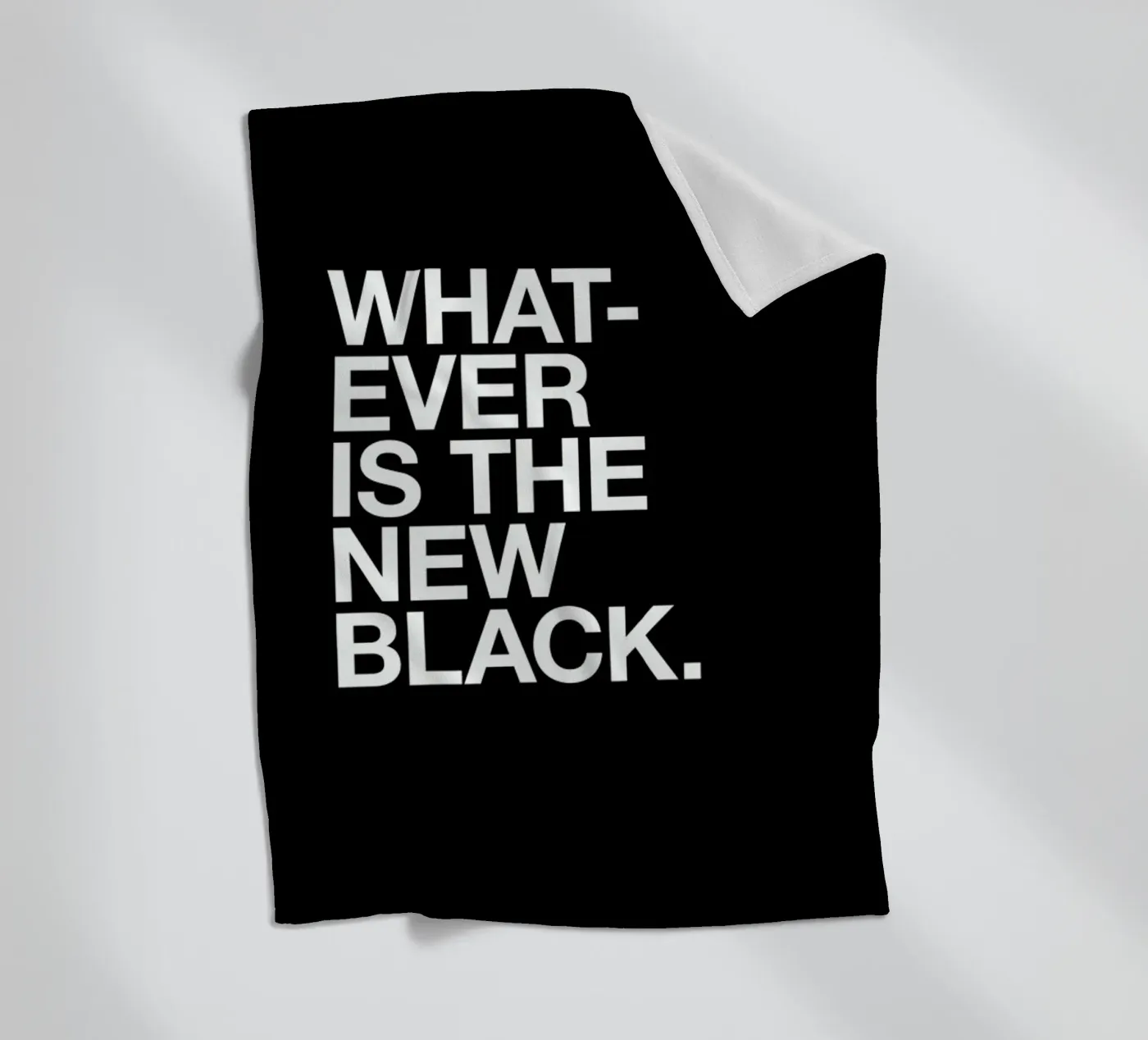 Whatever fleece blanket by Studio One