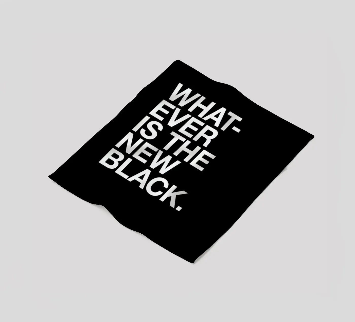 Whatever fleece blanket by Studio One