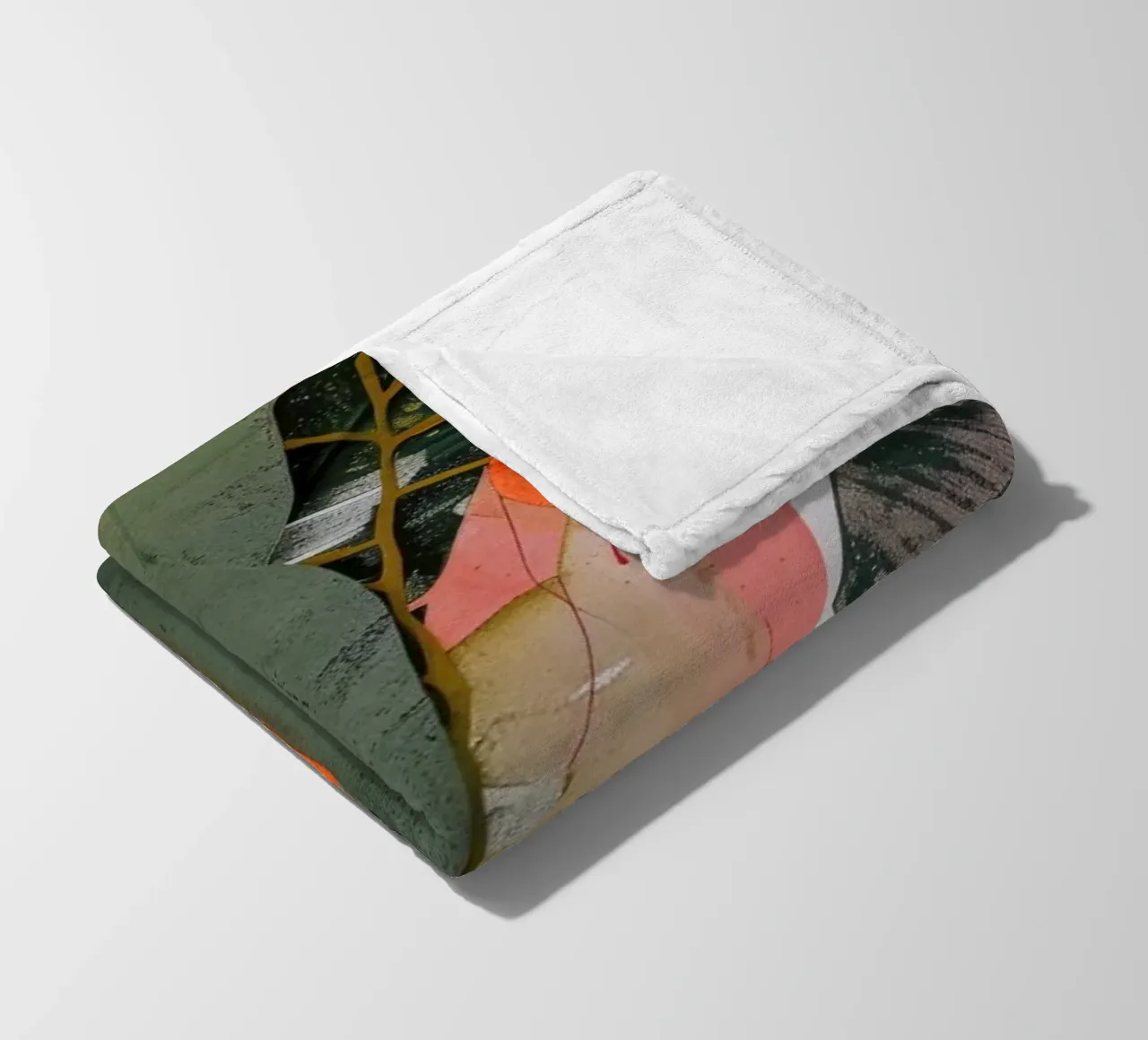 Into The Jungle No 10 coperta in pile da treechild