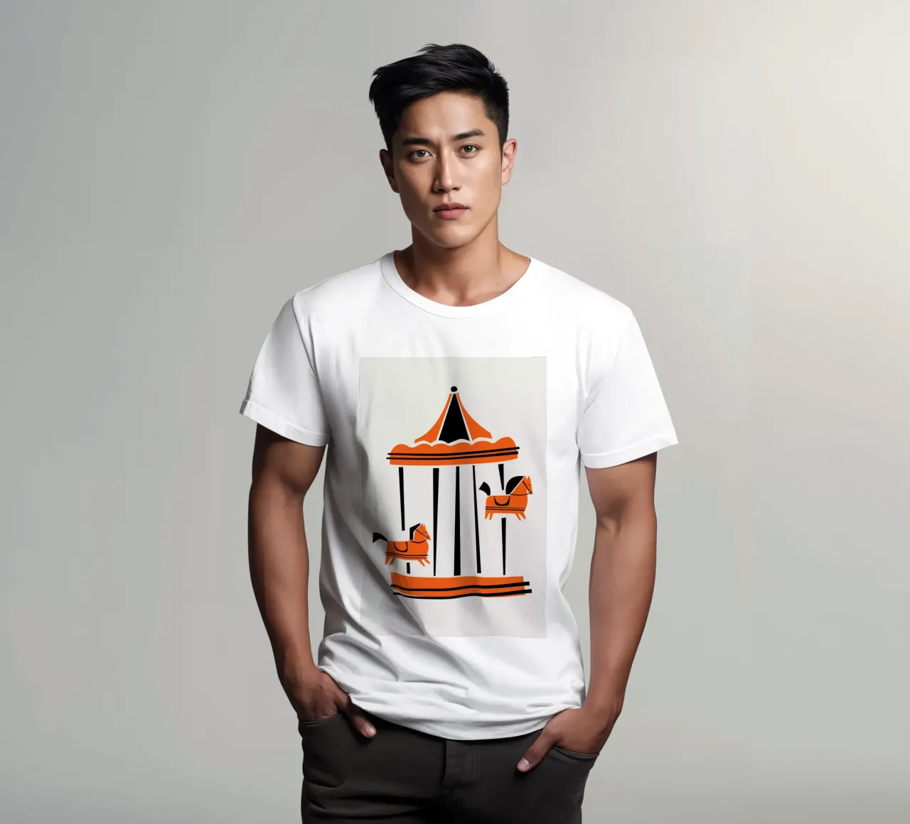 Pariser Karussell T-Shirt von Fox & Velvet