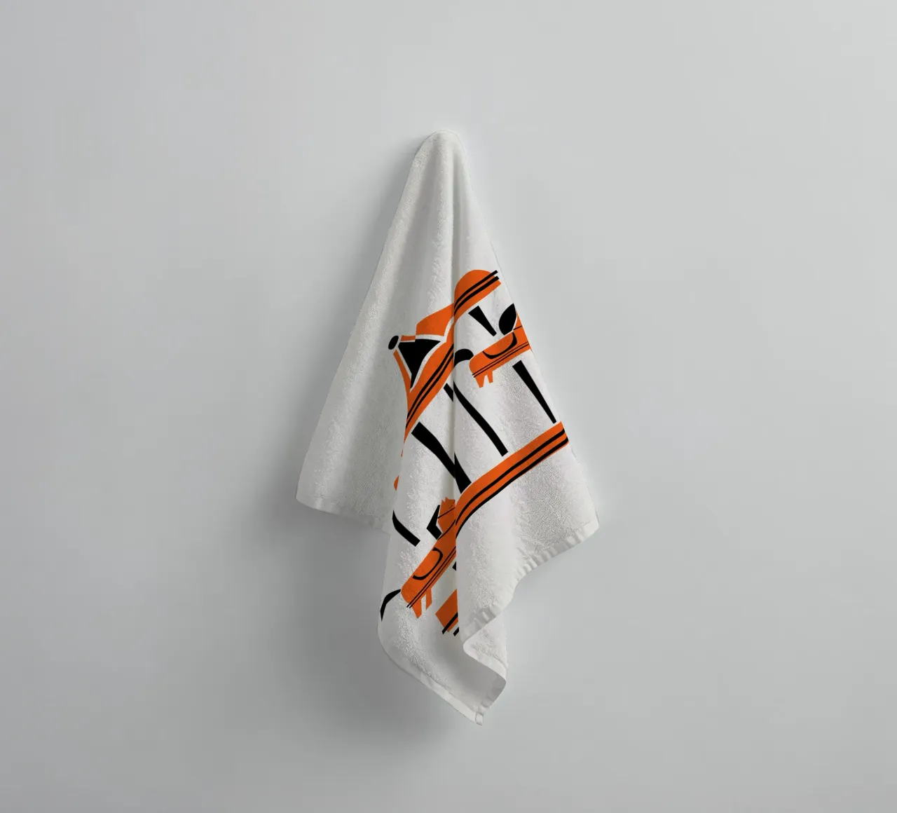Parisian Carousel towel by Fox & Velvet