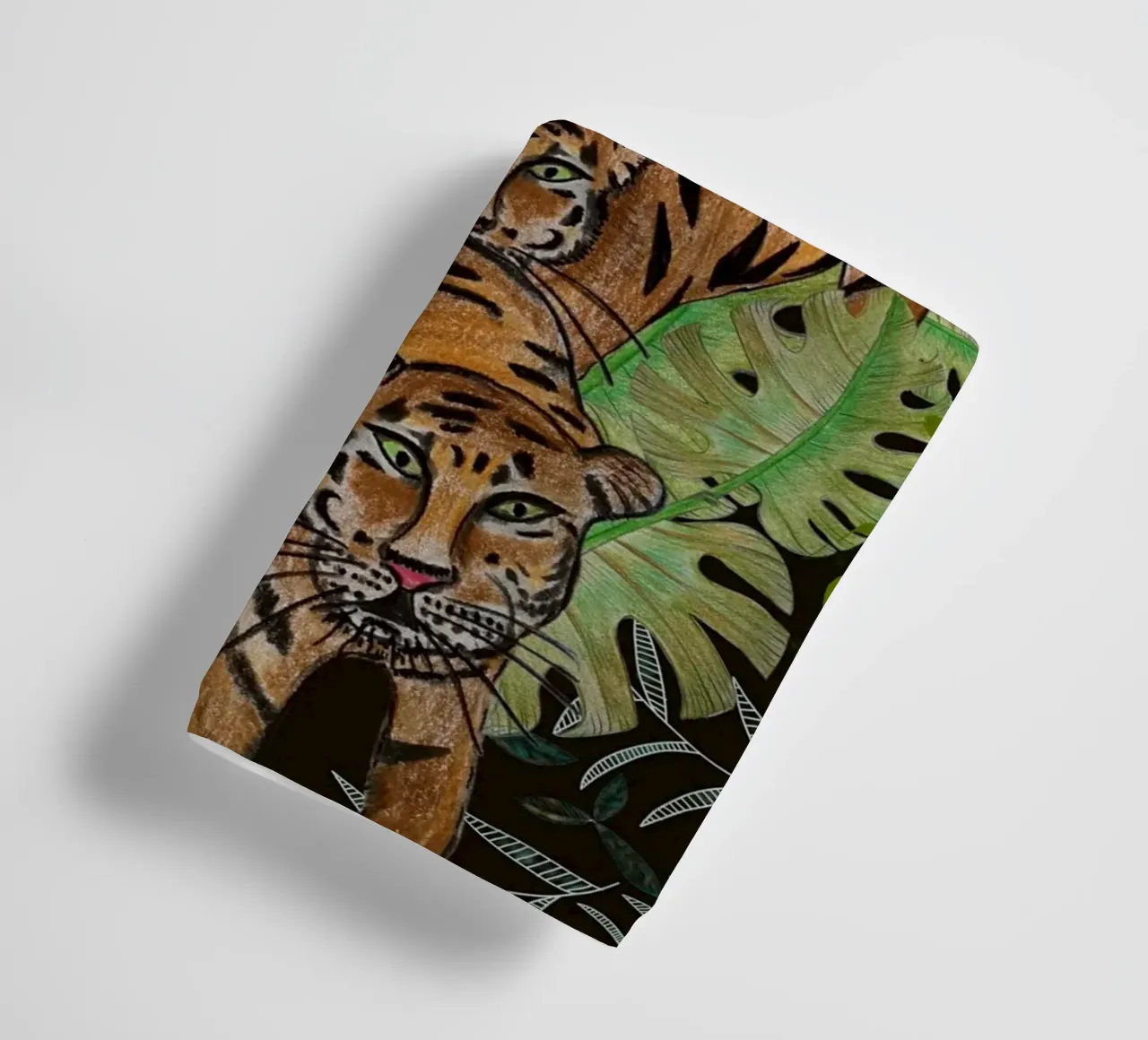 Tigre e foresta asciugamano da bagno da gulsengunel