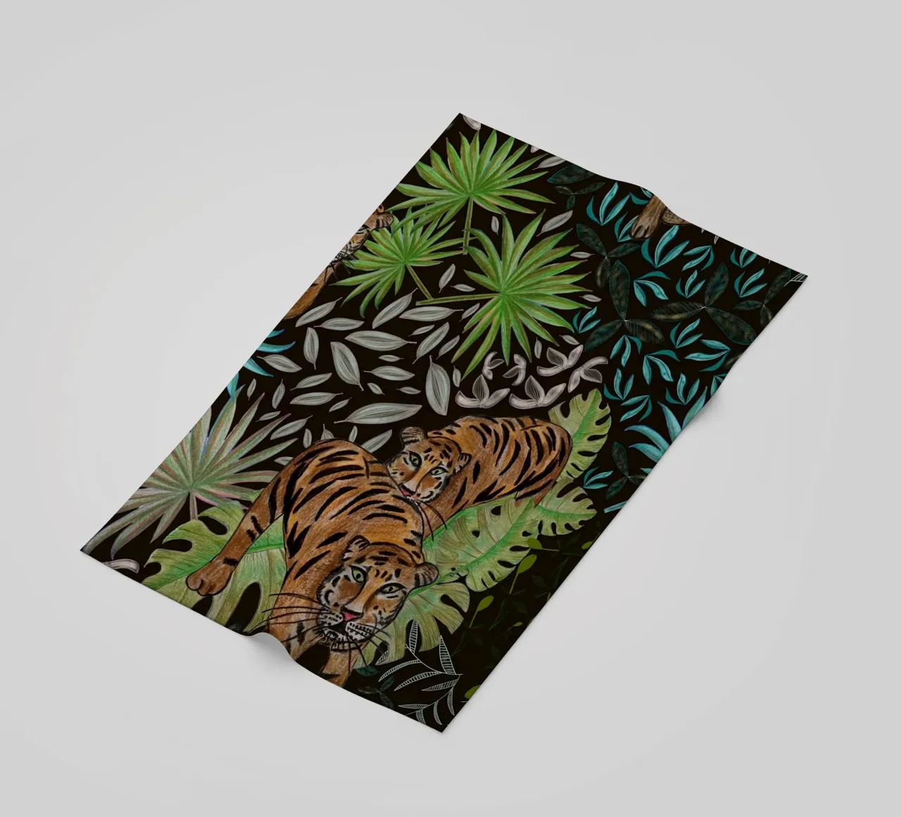 Tigre e foresta telo mare da gulsengunel