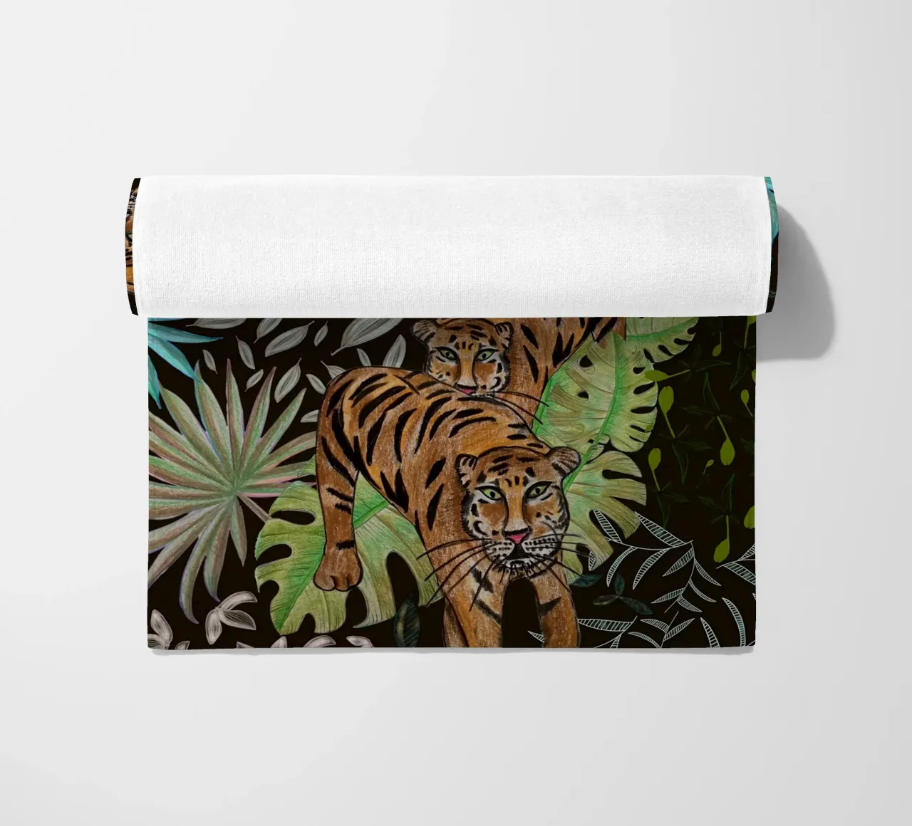 Tigre e foresta telo mare da gulsengunel