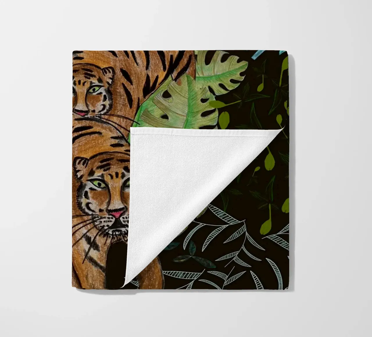 Tigre e foresta telo mare da gulsengunel