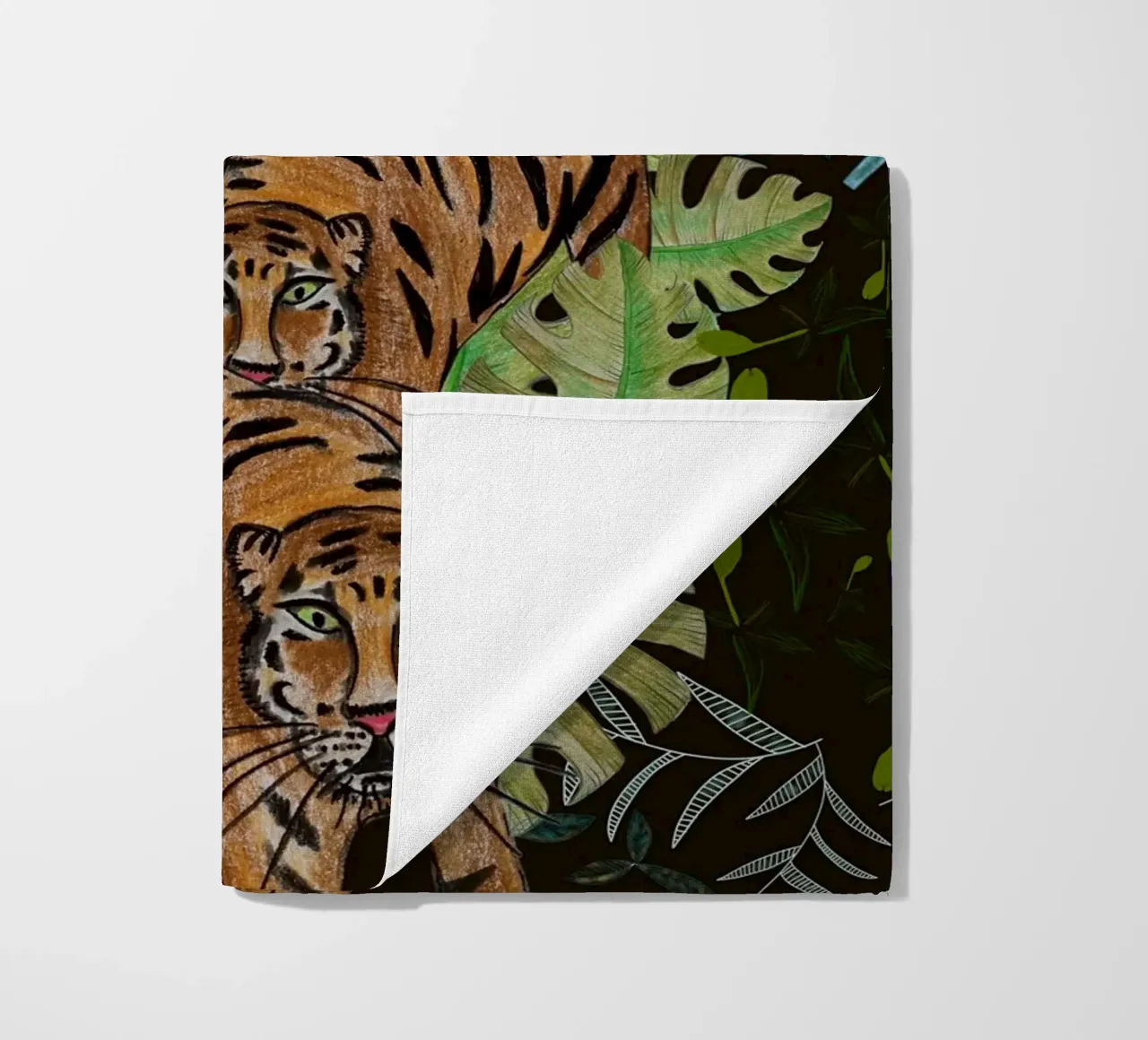 Tigre e foresta telo mare da gulsengunel