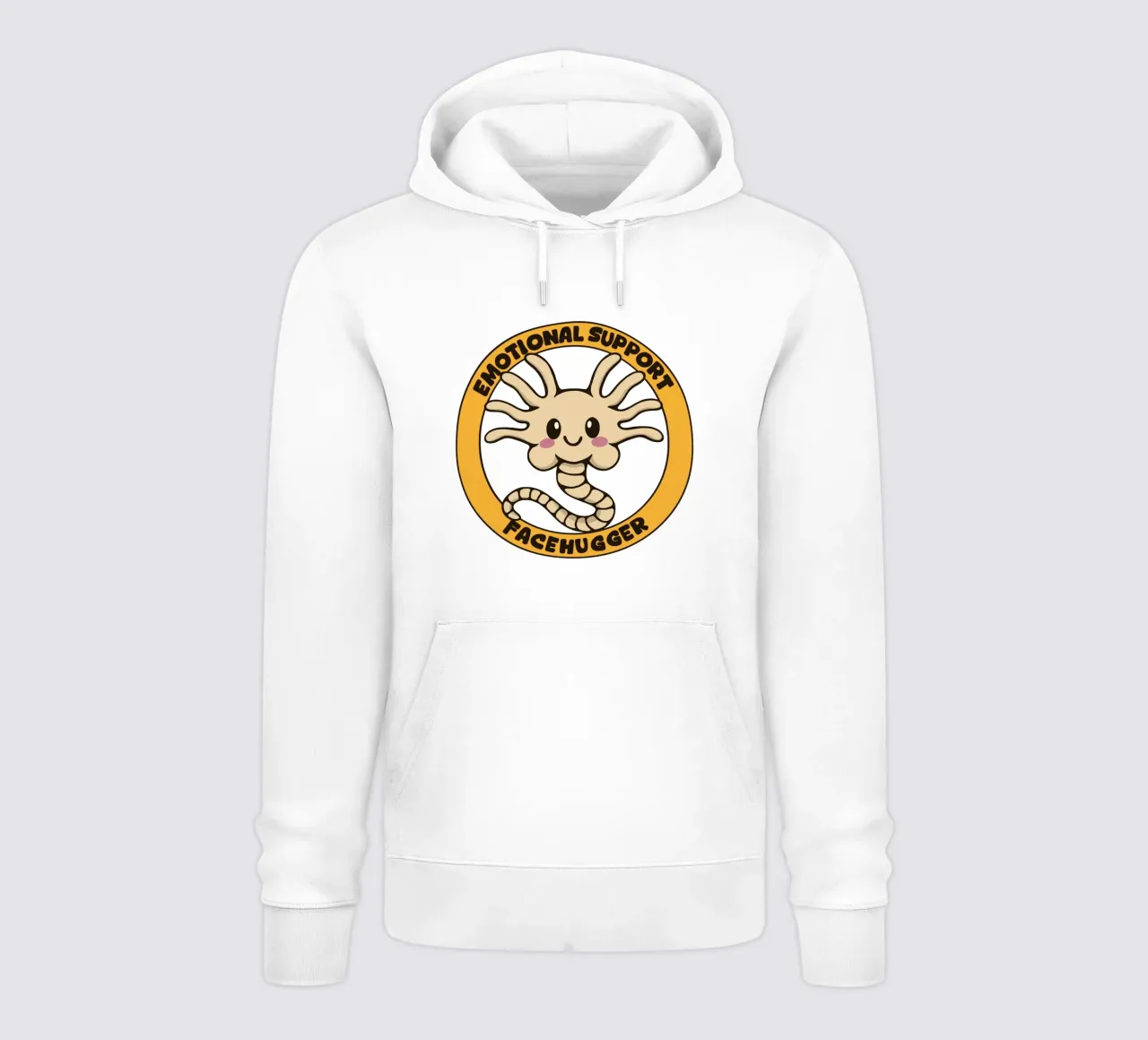 Supporto emotivo Facehugger felpa con cappuccio da Loobs