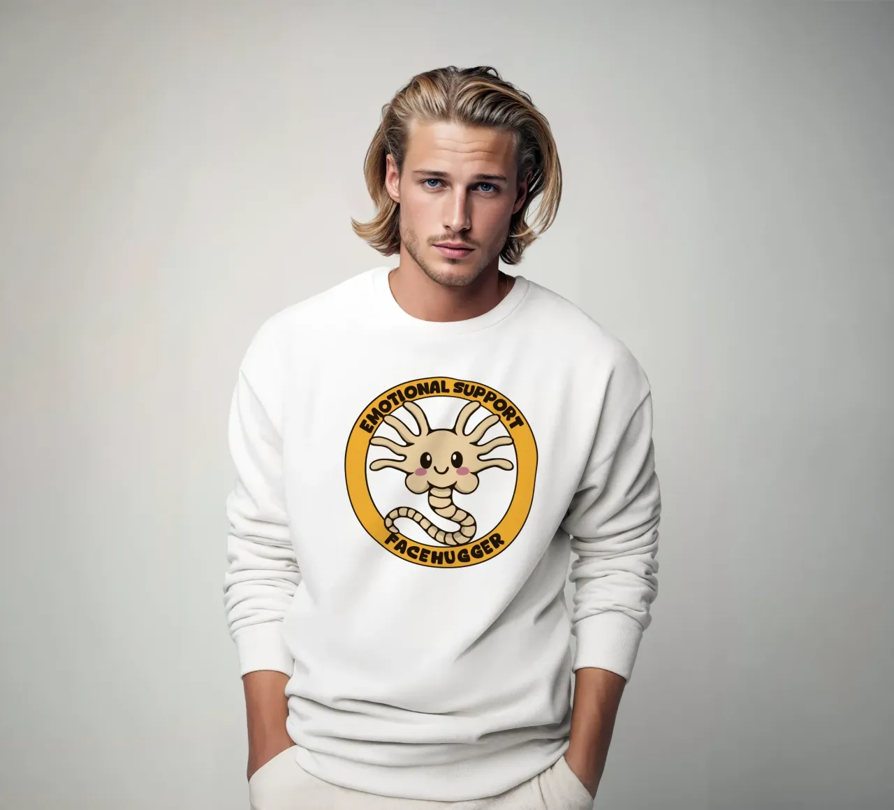 Supporto emotivo Facehugger felpa da Loobs