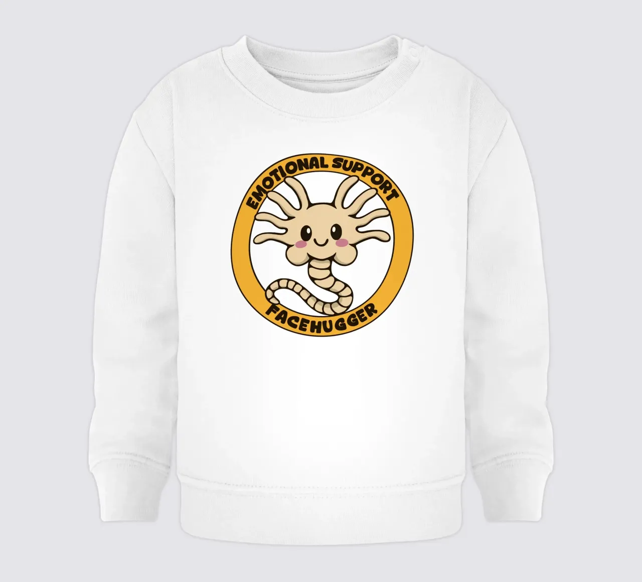 Supporto emotivo Facehugger felpa neonato da Loobs