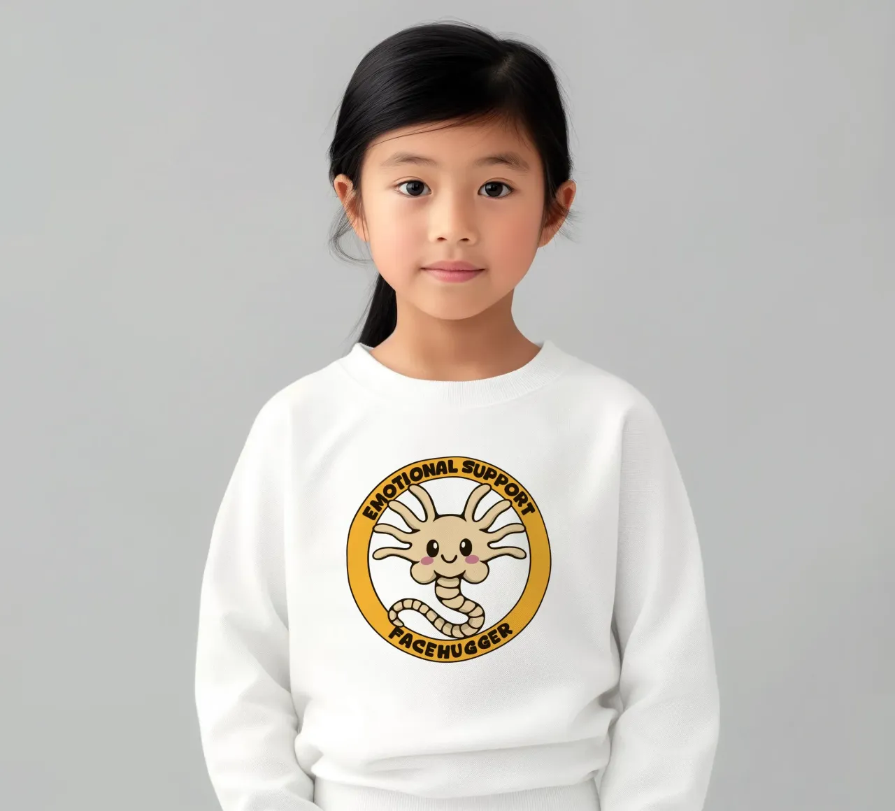 Supporto emotivo Facehugger felpa bambino da Loobs