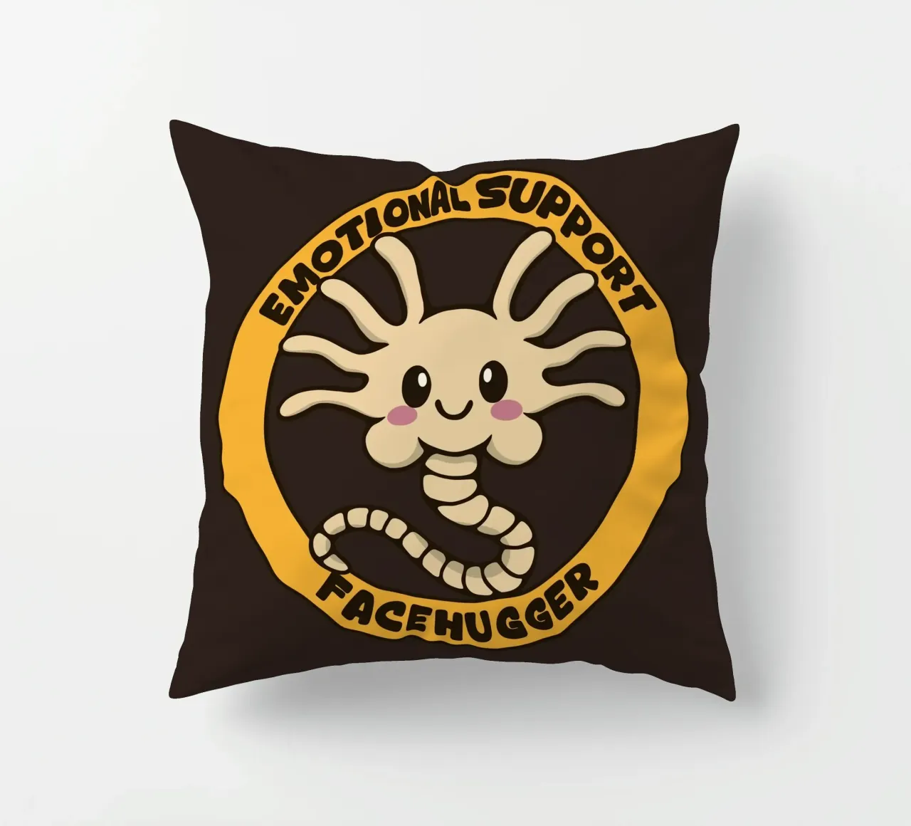 Supporto emotivo Facehugger cuscino da Loobs