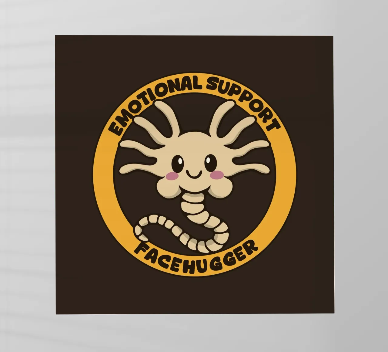 Supporto emotivo Facehugger pellicola backlit da Loobs