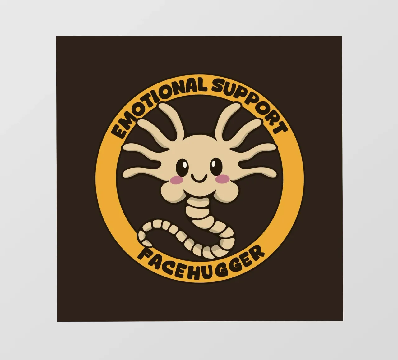 Supporto emotivo Facehugger pellicola backlit da Loobs