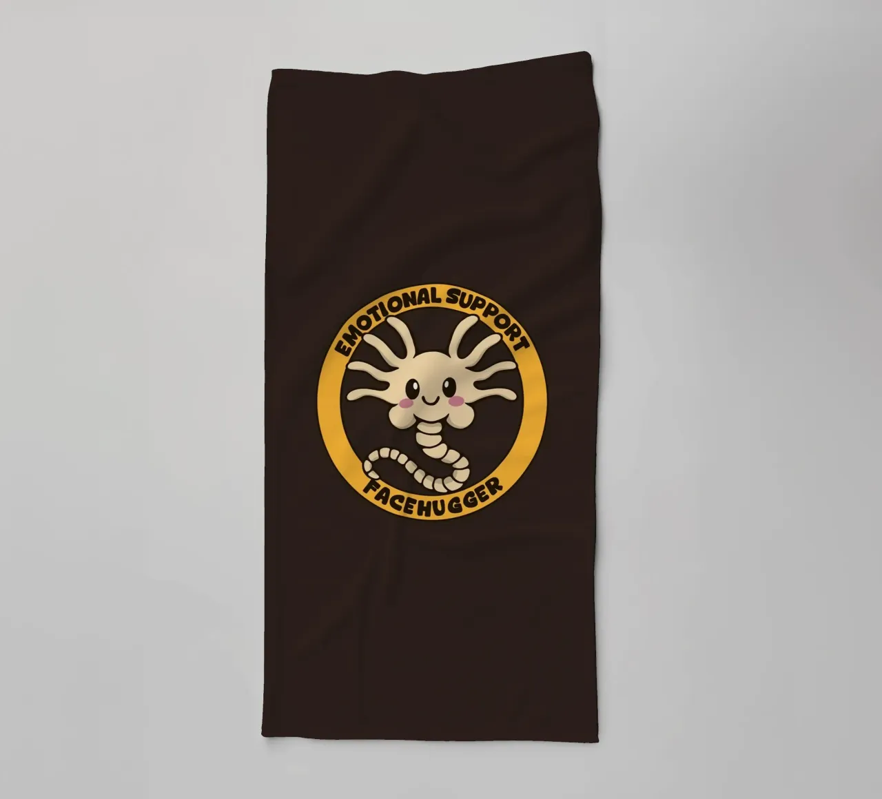 Supporto emotivo Facehugger asciugamano da bagno da Loobs