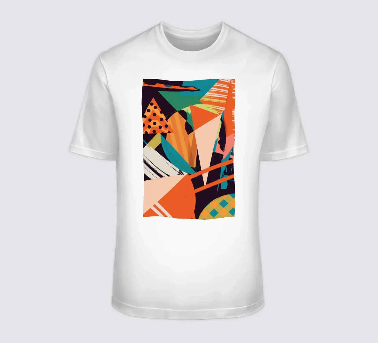 Dynamic Shape Collision t-shirt by Nova Glaze