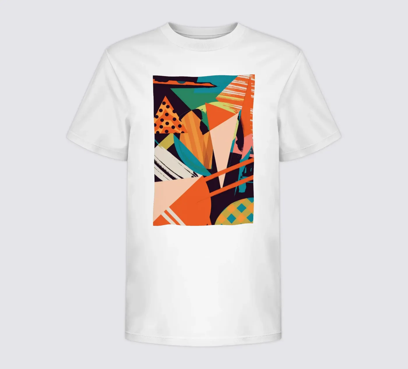 Collisione dinamica delle forme t-shirt bambini da Nova Glaze