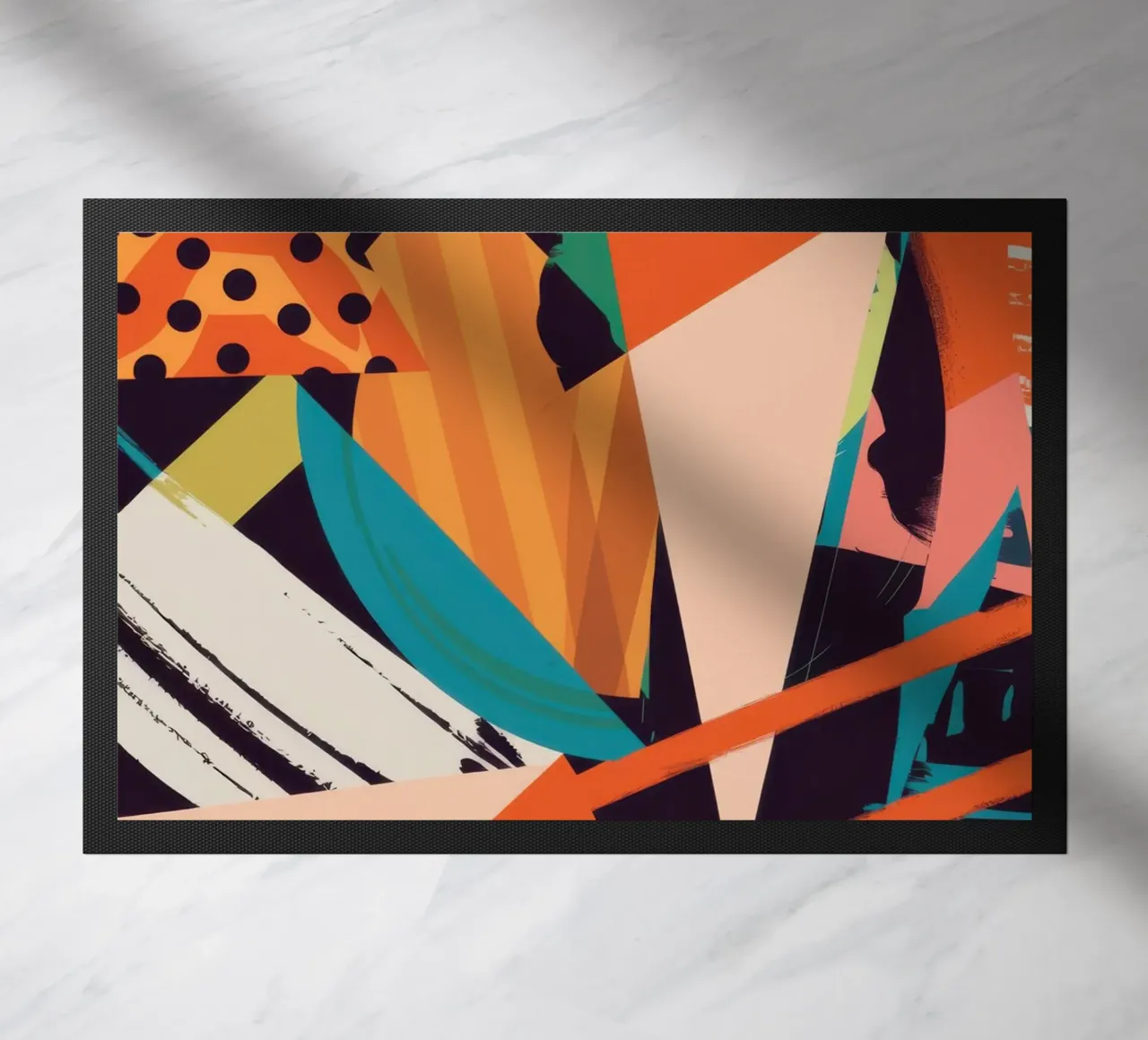 Dynamic Shape Collision doormat by Nova Glaze