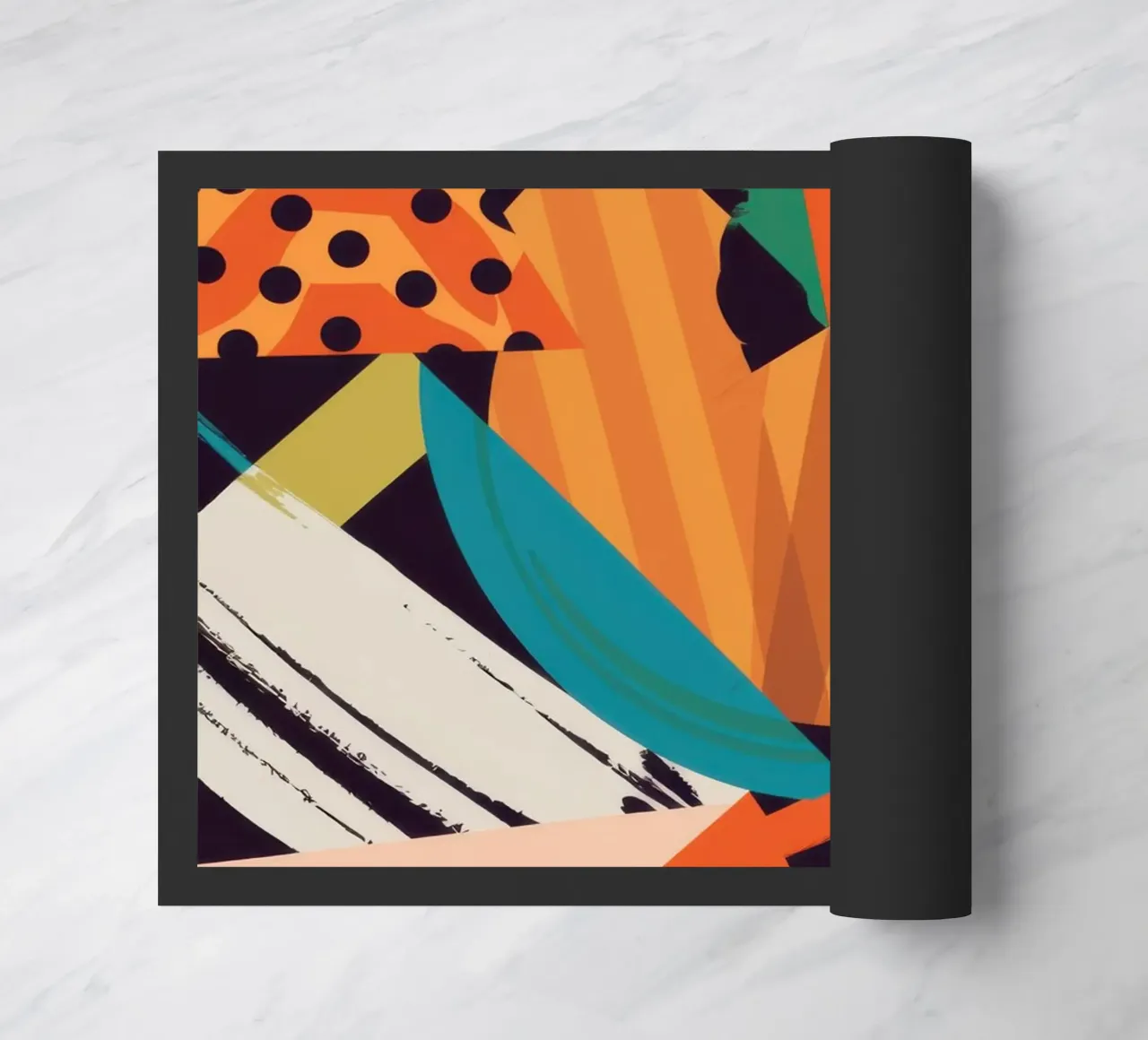 Dynamic Shape Collision doormat by Nova Glaze