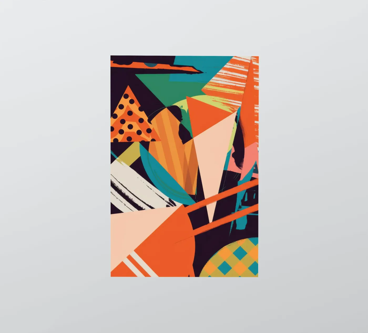 Dynamic Shape Collision sticker by Nova Glaze