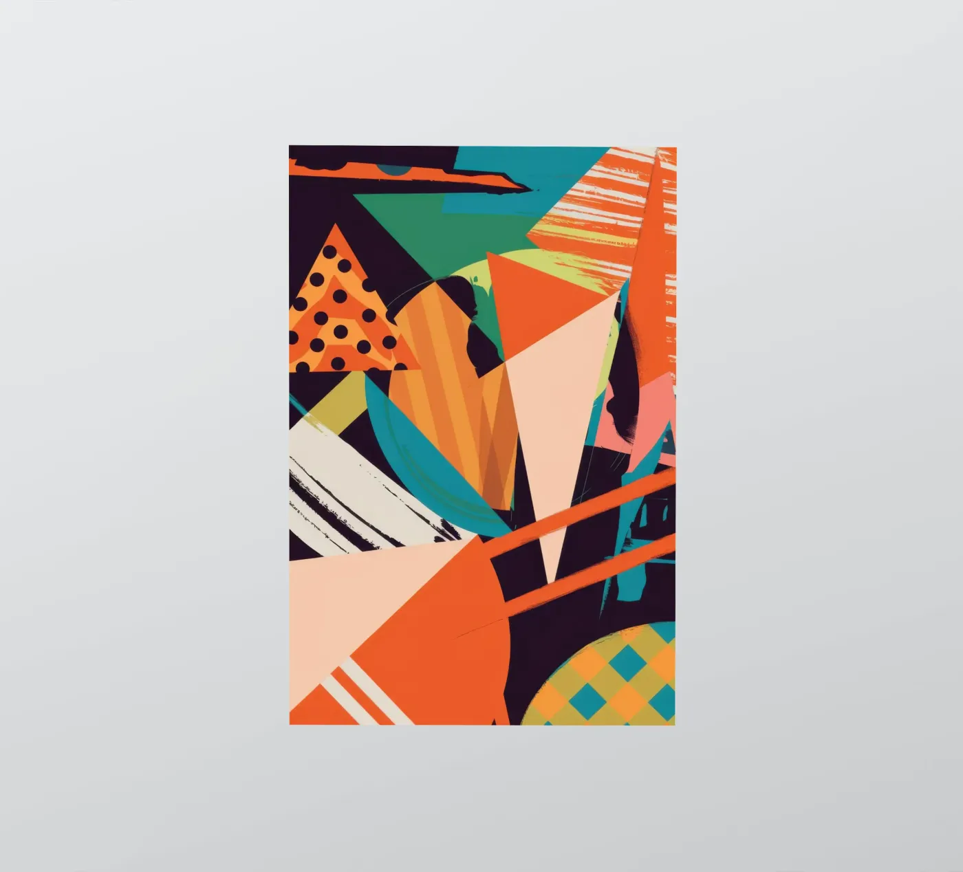 Dynamic Shape Collision sticker by Nova Glaze