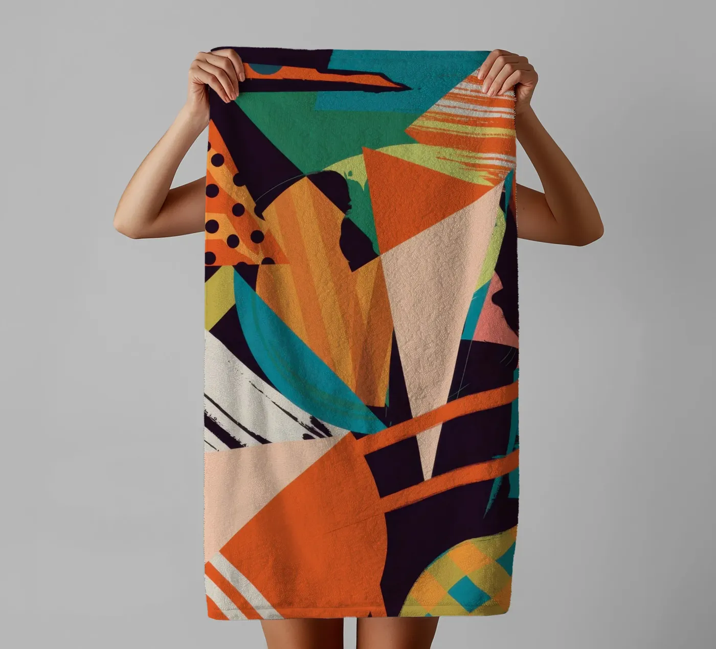 Dynamic Shape Collision serviette de bain de Nova Glaze
