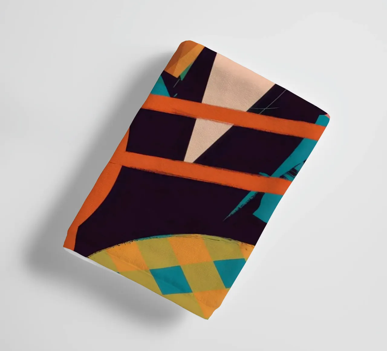 Dynamic Shape Collision towel by Nova Glaze