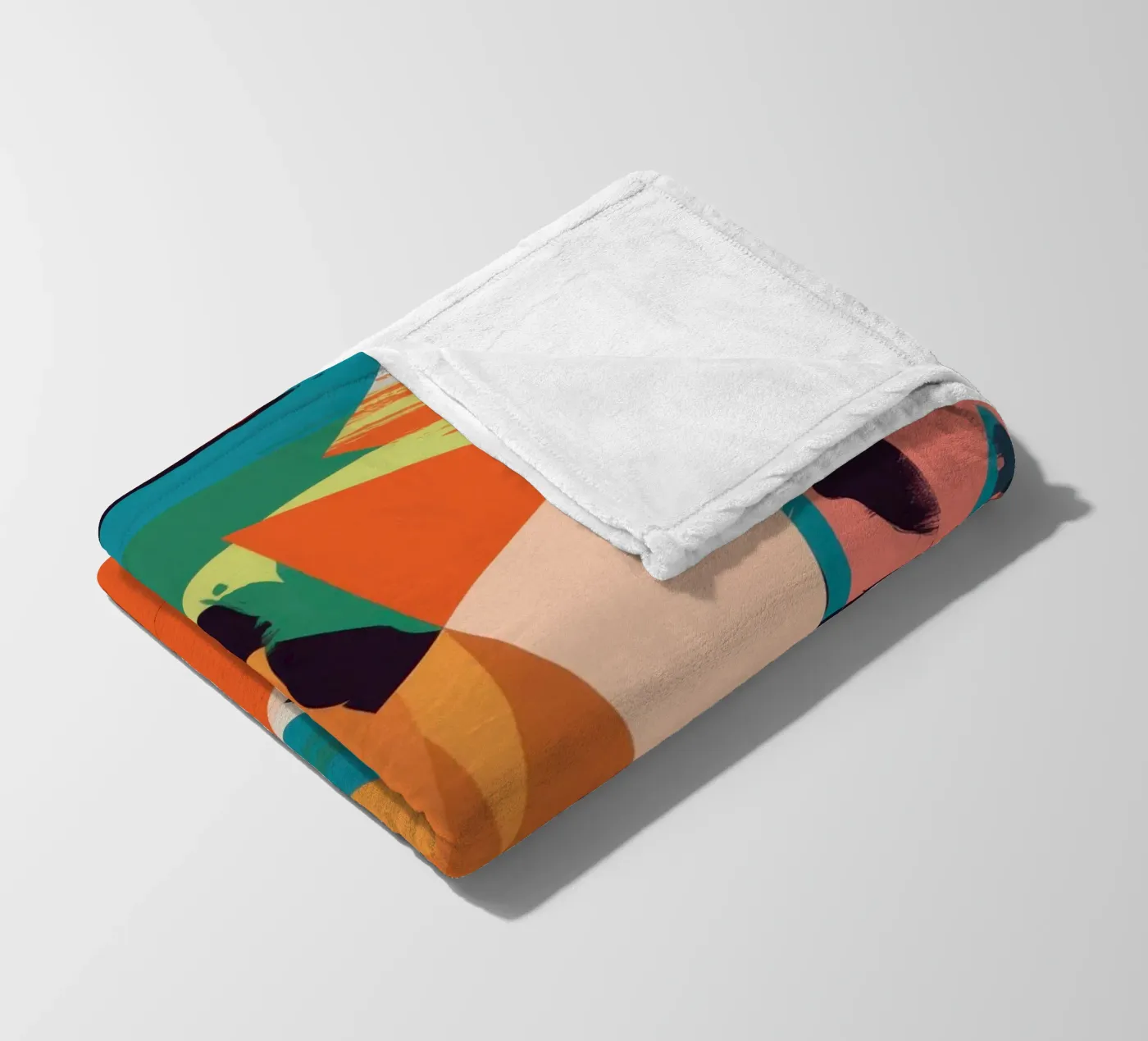 Dynamic Shape Collision Fleecedecke von Nova Glaze