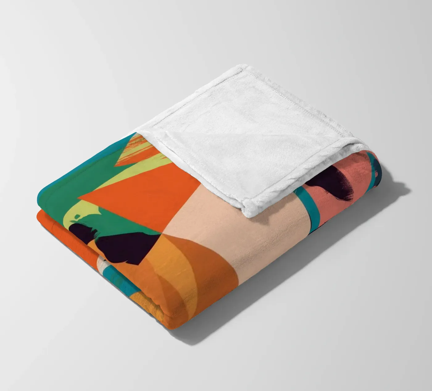 Dynamic Shape Collision Fleecedecke von Nova Glaze