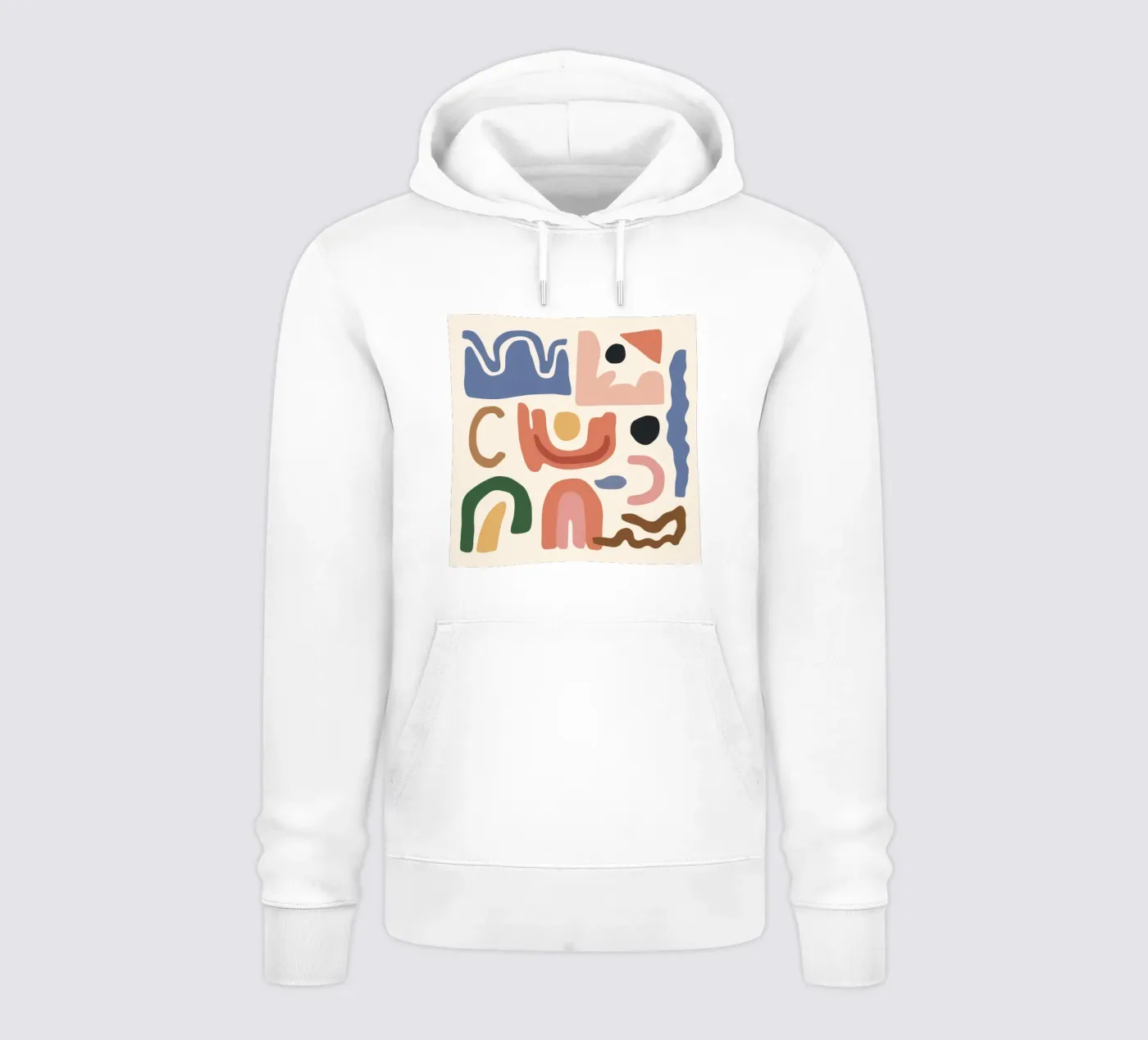 Assemblage Boho Shape sweat à capuche de Snow Mist