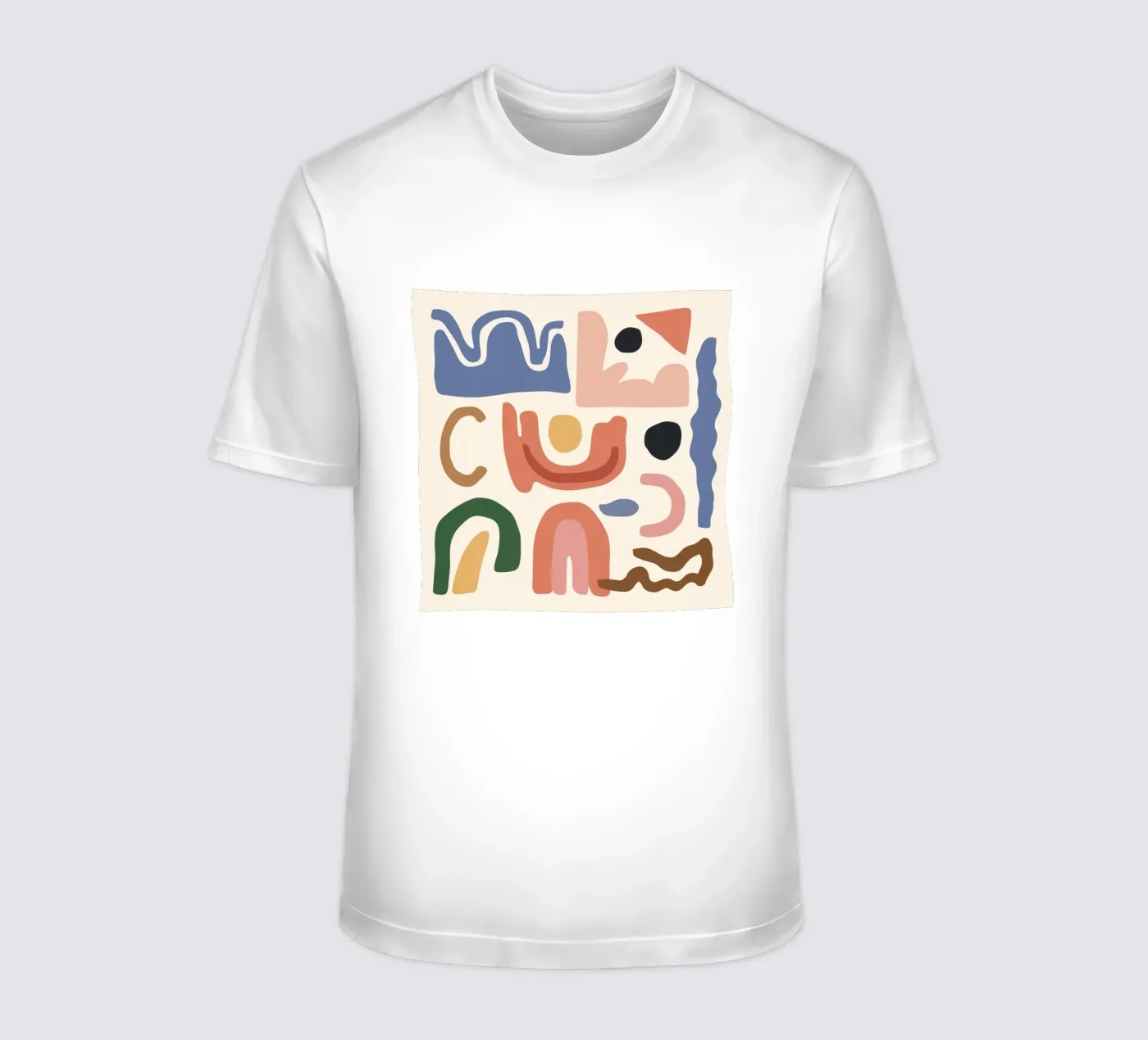 Assemblaggio della forma Boho t-shirt da Snow Mist