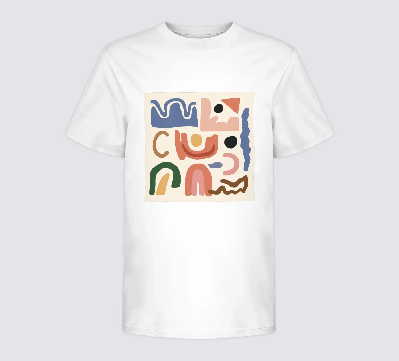 Assemblage Boho Shape t-shirt enfant de Snow Mist