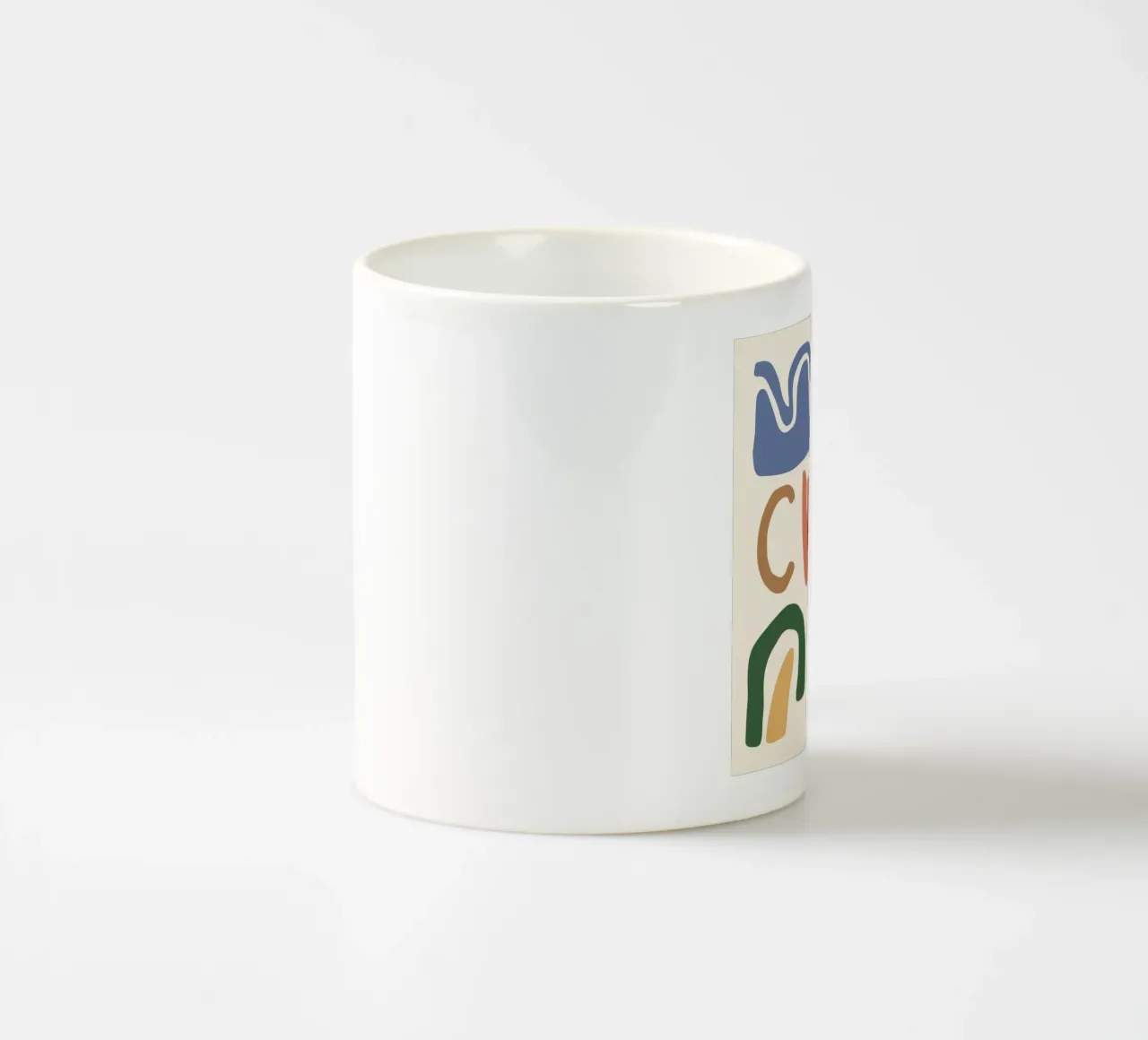 Assemblaggio della forma Boho tazza in ceramica da Snow Mist